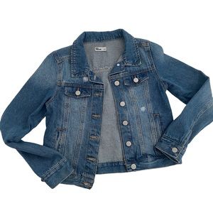 Girls Jean jacket excellent condition - size LG